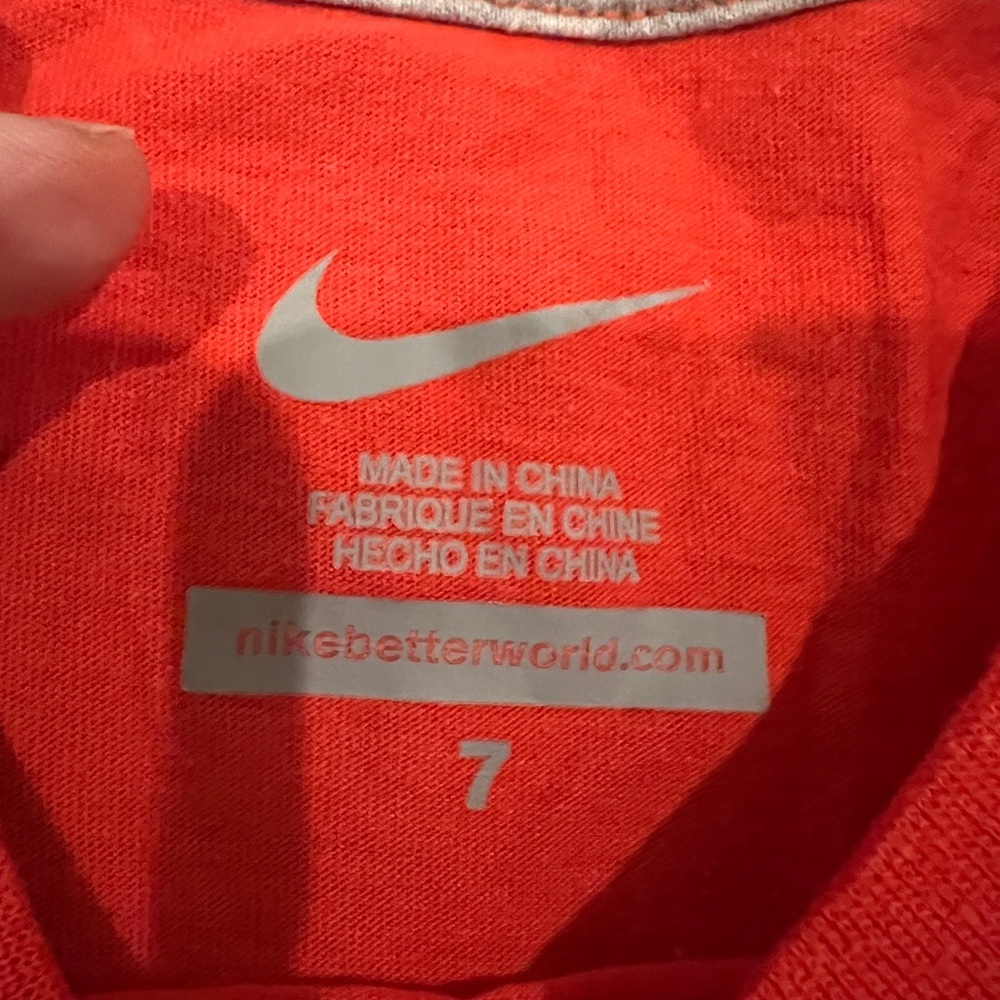 Nike Orange Skull Graphic Tank Top - Picture 2 of 2